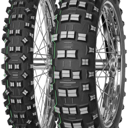 MITAS moto gume 90/90-21 54R TerraForce - EF Super Light F TT / zelena črta